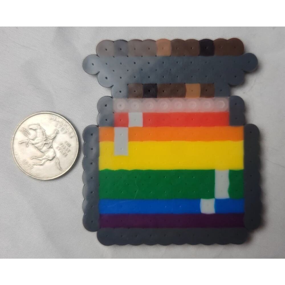 Pride LGBT Potion Perler Pixel Art